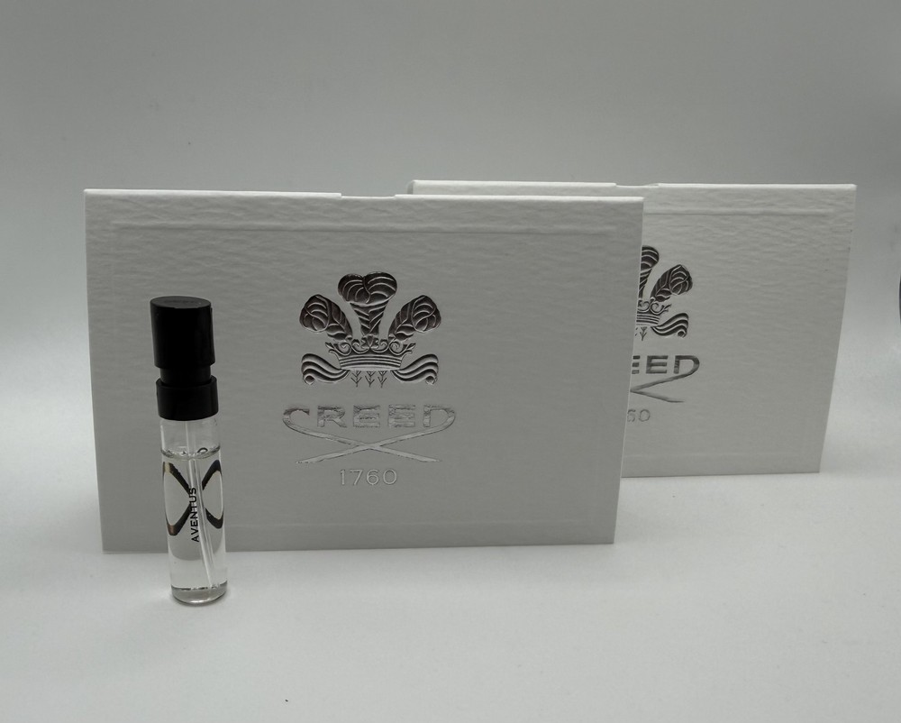 2X Creed Aventus Men EDP 1.7ml – Sample Vial (Lot of 2 – 3.4 ml Total)