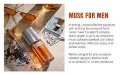 Jovan Musk for Men Eau de Cologne Spray 3 fl oz (Pack of 1) Notes of Carnatio…