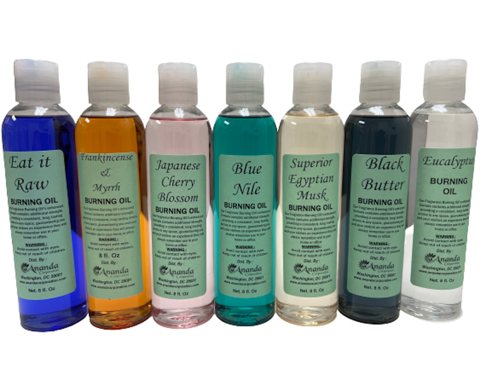 Fragrance Burning Oil, Premium diffusers Oils/Incense Oils (8 fl. oz)