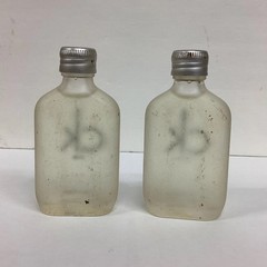 Ck One By Calvin Klein Eau De Toilette .5oz Splash VTG ASPICT, READ DE..LOT OF 2