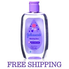 Johnson’s Baby Cologne Morning Dew 125ml free shipping US