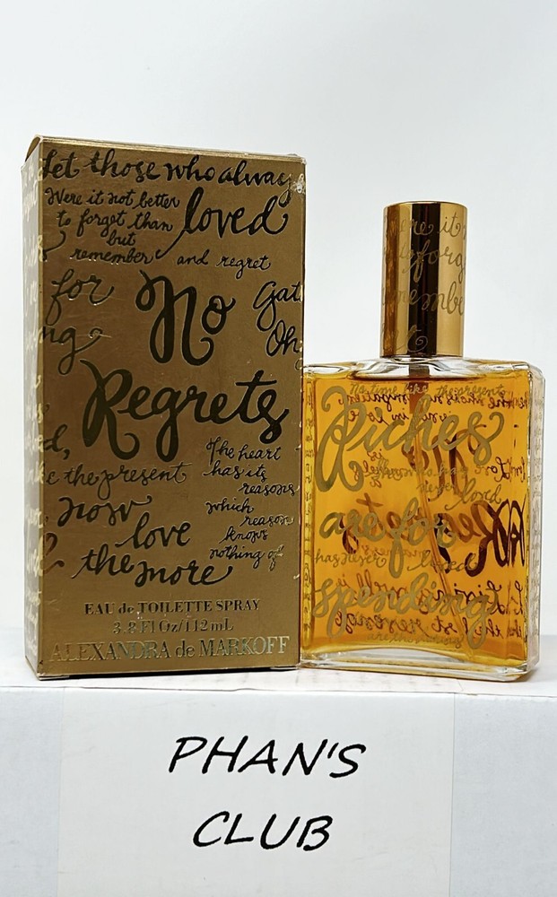 Alexandra de Markoff No Regrets 3.8 fl. oz. EDT (Minor Damage Box)