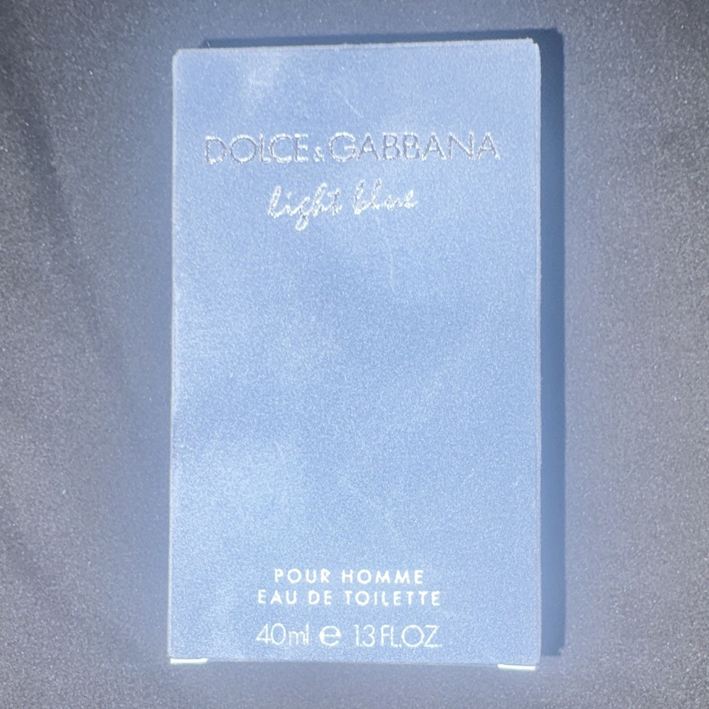 Dolce & Gabbana Light Blue Pour Homme Eau de Toilette Spray, Travel 1.3 fl oz