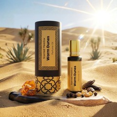 Scented Meadow Warm Dunes Roll-On Perfume Oil for Unisex – 0.5 fl oz (15 ml)