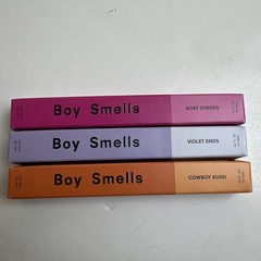 Lot Of 6 Boy Smells Eau de Parfum 0.34 Oz 10 mL Travel Sizes Cowboy Rosy Violet