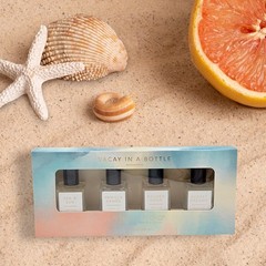 SAND+FOG Vacay in a Bottle Eau de Parfum Oil Roller Gift Set 4 Scents 0.33 fl oz