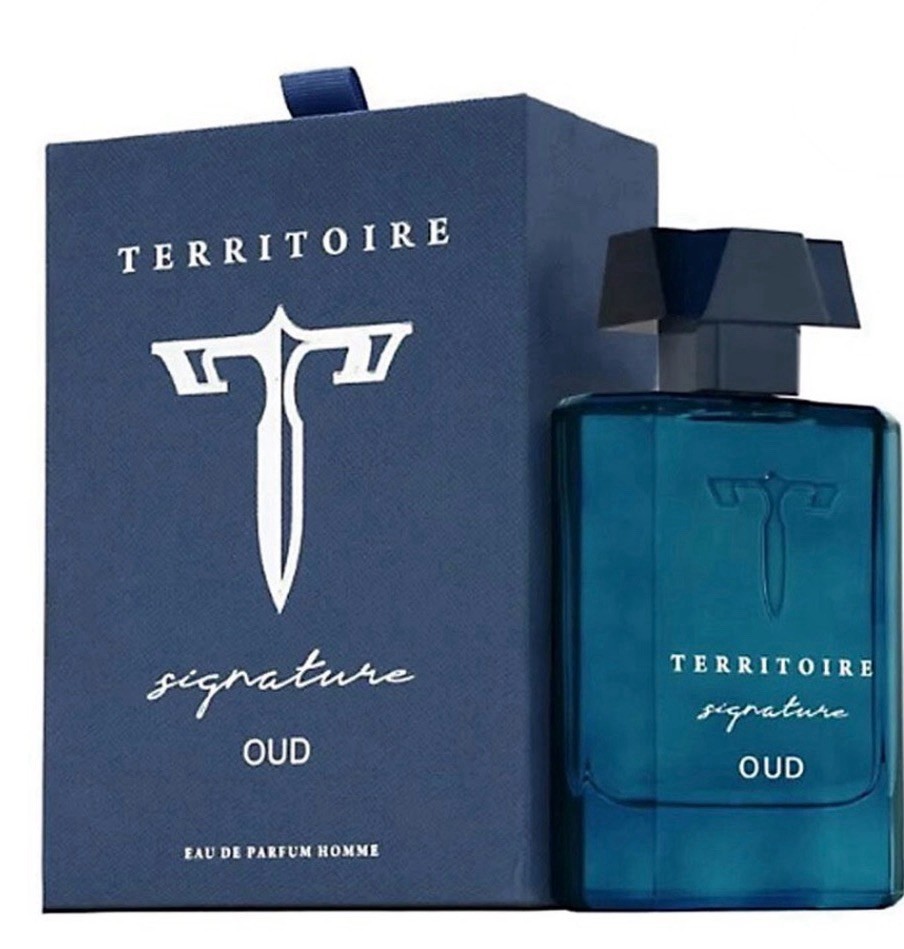 Territoire Signature Oud Eau De Parfum Fresh Masculine Woody For Men 100 ML