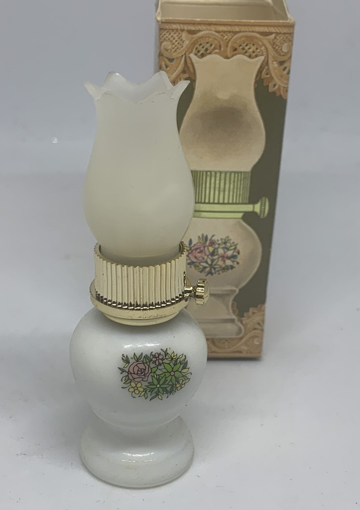 Avon Evening Glow Sonnet small Perfume .33 fl oz. lantern New Old Stock