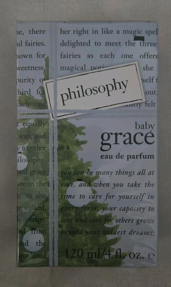 Philosophy Baby Grace EDP 4 Fl Oz Eau De Parfum Spray – New – Sealed Box