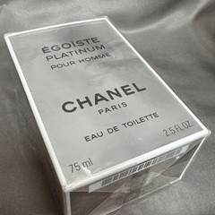 Chanel EGOISTE PLATINUM Pour Homme EAU DE TOILETTE 75ml w/ Sealed BOX