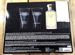 Versace The Dreamer 3pc Gift Set Foaming Gel Aftershave Balm Eau De Toilette New