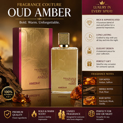 Manasik Oud Amber Ameerat Perfume 3.4 oz / 100ml EDP Spray Intense