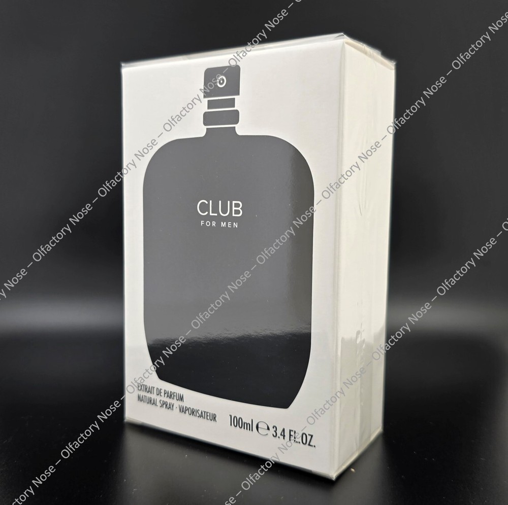 Fragrance One Club for Men by Jeremy Fragrance – 100mL 3.4oz – New & Sealed