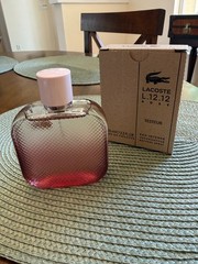Lacoste L.12.12 Rose Eau Intense EDT, 3.3oz/100ml, Women, NEW IN TESTER BOX