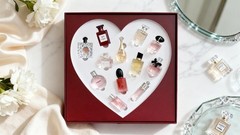 Mini Perfume Gift Set for Women – 12-Piece Floral & Citrus Fragrance