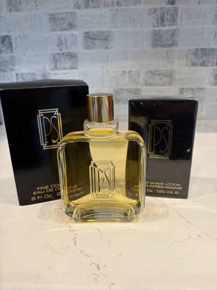 PS by Paul Sebastian 8 oz Fine Cologne Splash & 4 oz After Shave Lotion for Men
