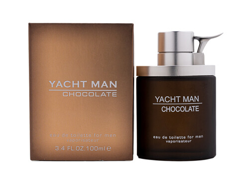 Yacht Man Chocolate by Myrurgia 3.4 oz EDT Cologne for Men New In Box