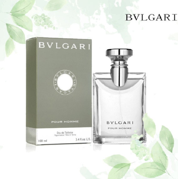 Bvlgari Pour Homme by Bvlgari Eau De Toilette EDT For Men Spray 3.4 Oz New USA
