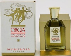 Rare VINTAGE Myrurgia Orgia Perfume Made in Spain – SINGLE BOTTLE 1/4oz
