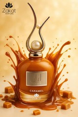 Lamar Caramel by Zakat Eau de Parfum For Women 3.4 fl oz / 100 ml NEW SEALED