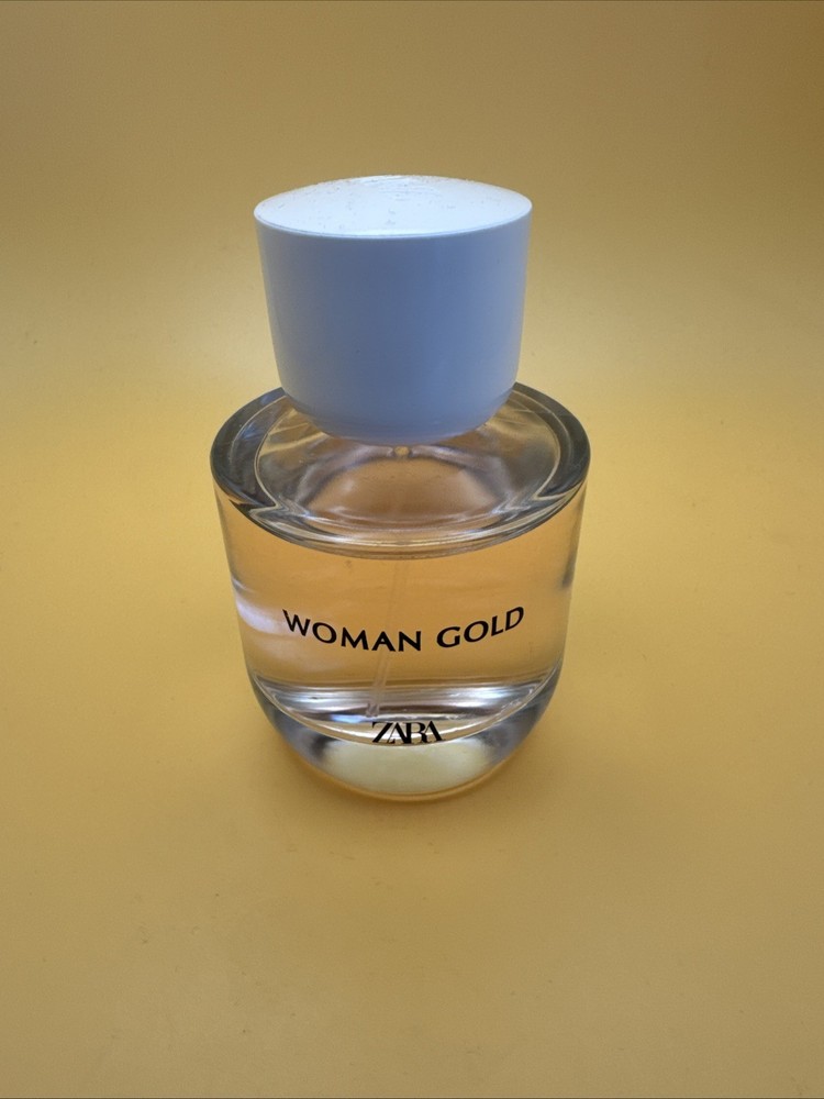Zara ~ Woman Gold Eau De Parfum 3.0oz ~ Women’s Perfume NWOB