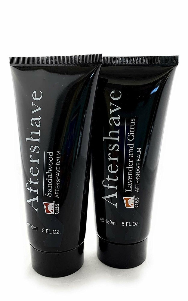2 PACK GBS After Shave Balm (Sandalwood + Lavender/ Citrus – 5OZ A Classic Balm
