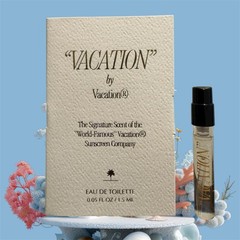 “Vacation” by Vacation Eau de Toilette Perfume Sample 1.5 ml / 0.05 oz New