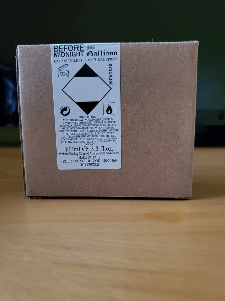 Before Midnight John Galliano, new tester with box,100ml,75$
