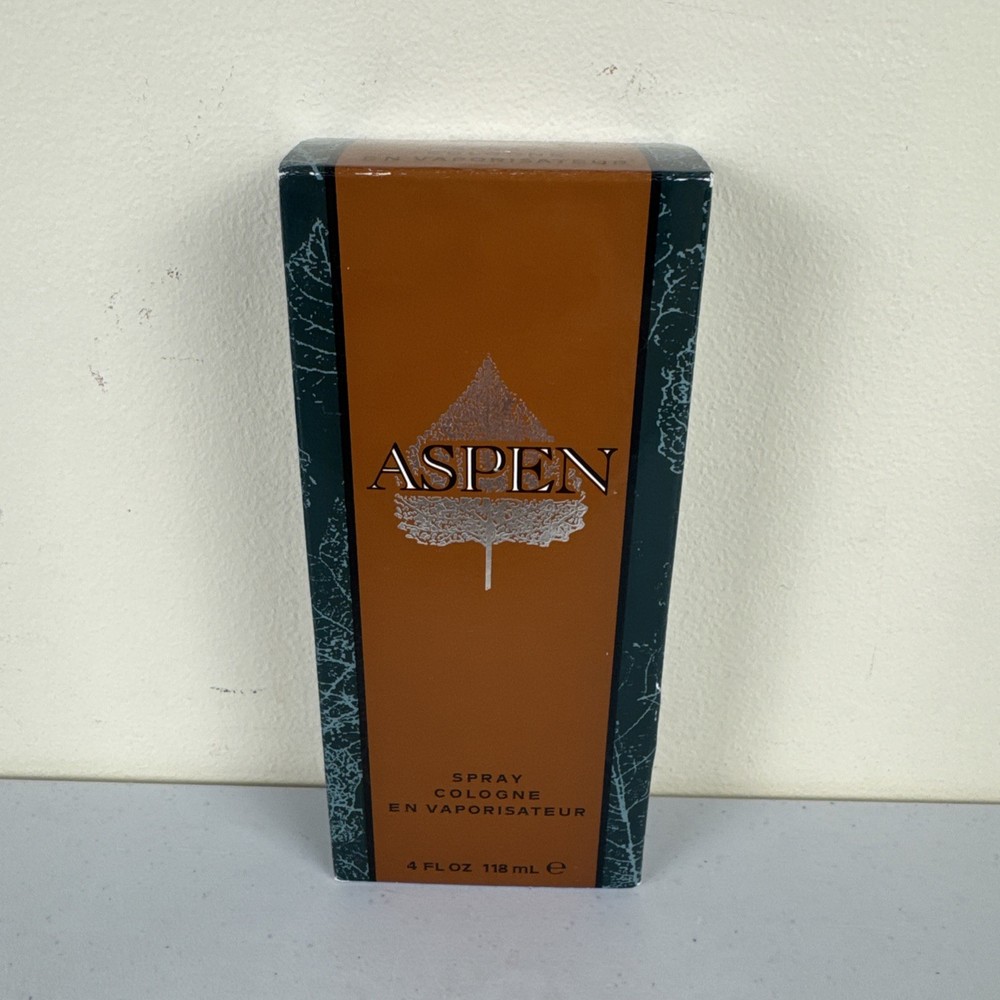 ASPEN by Coty for Men 4 oz Cologne Spray Brand New In Box Authentic Made In USA