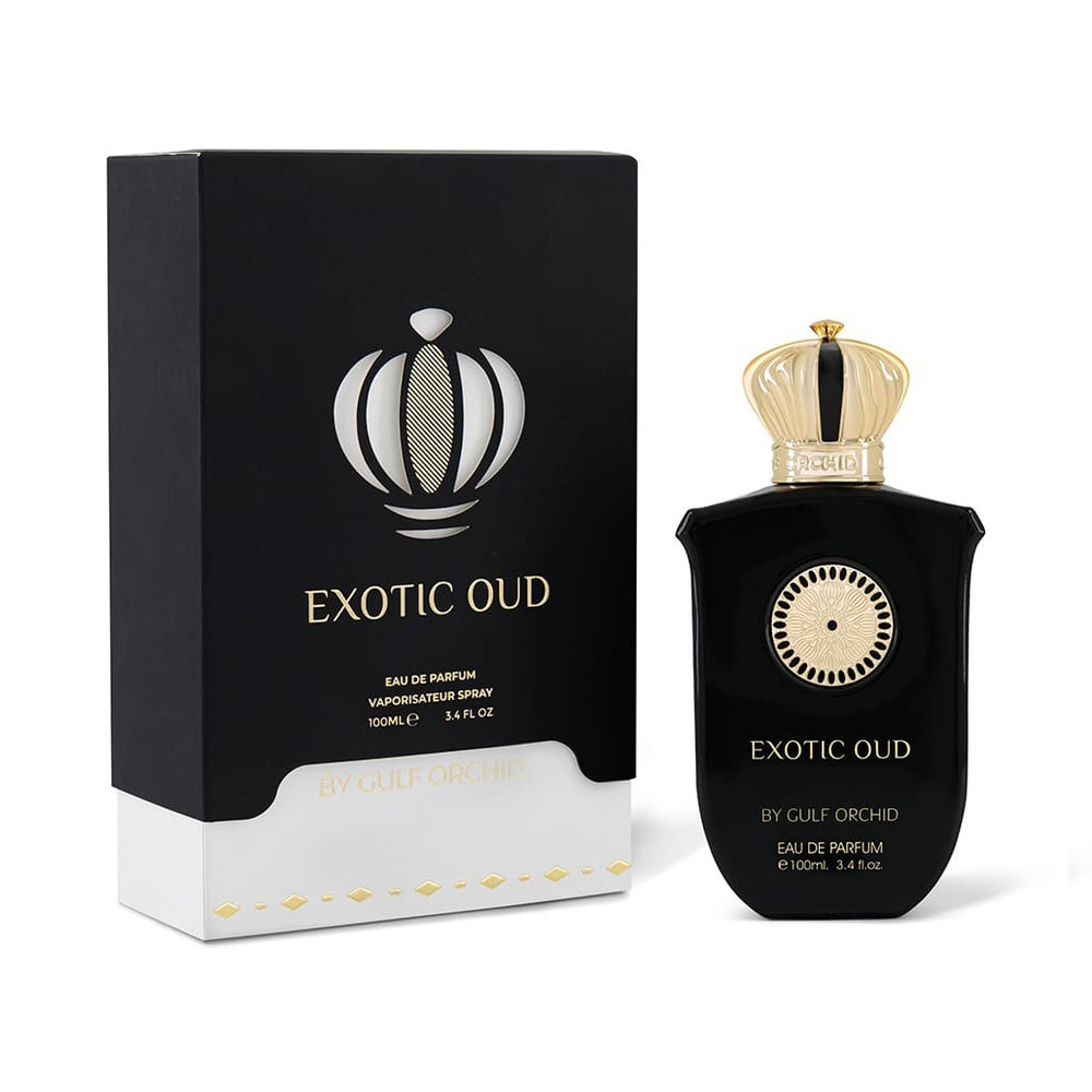 Gulf Orchid Exotic Oud Eau de Parfum Spray 3.4 fl oz Oud Regular Size