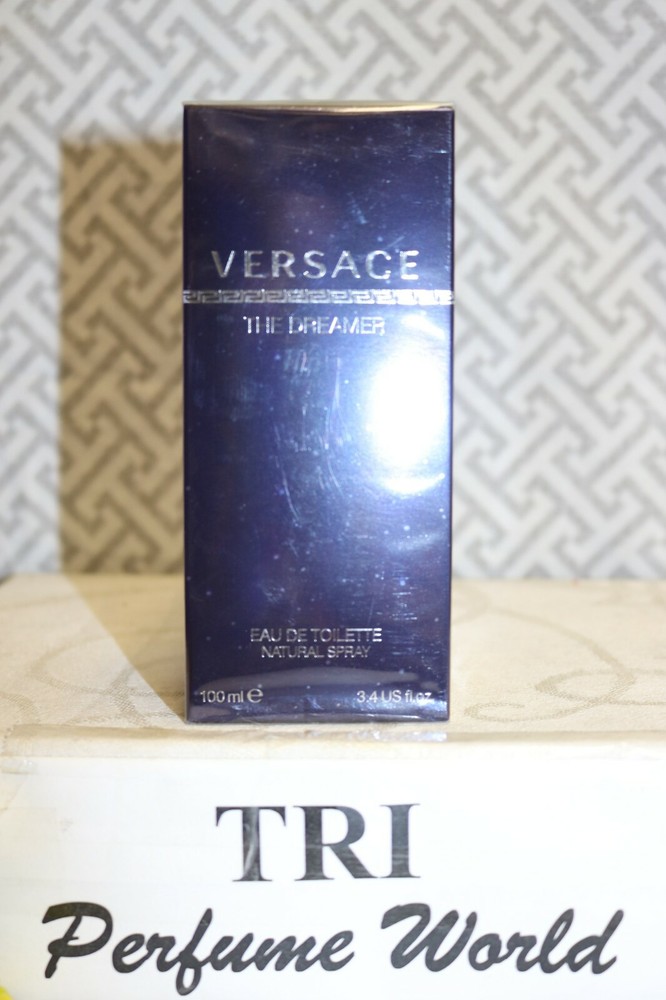 New VERSACE THE DREAMER Eau de Toilette Men Spray 3.4 fl. oz. Sealed