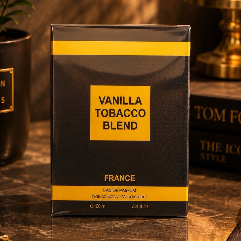 France Vanilla Tobacco Blend Eau de Parfum Spray Fragrance, 3.4 fl oz