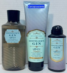 Bath & Body Works Distiller’s Gin Body Wash, Body Cream and Body Spray Gift Set