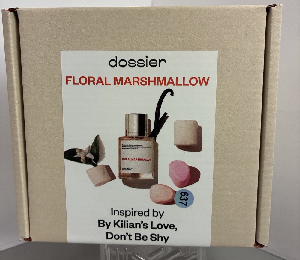 Dossier Floral Marshmallow 1.7oz 50ml Spray EDP New In Sealed Box Sweet Citrus
