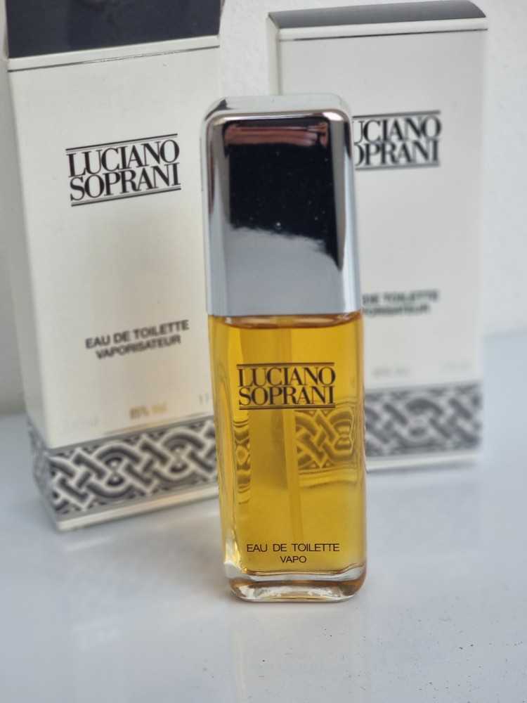 Lot 2 VINTAGE Perfumes Discontinued LUCIANO SOPRANI Beauty WOMEN 80s
