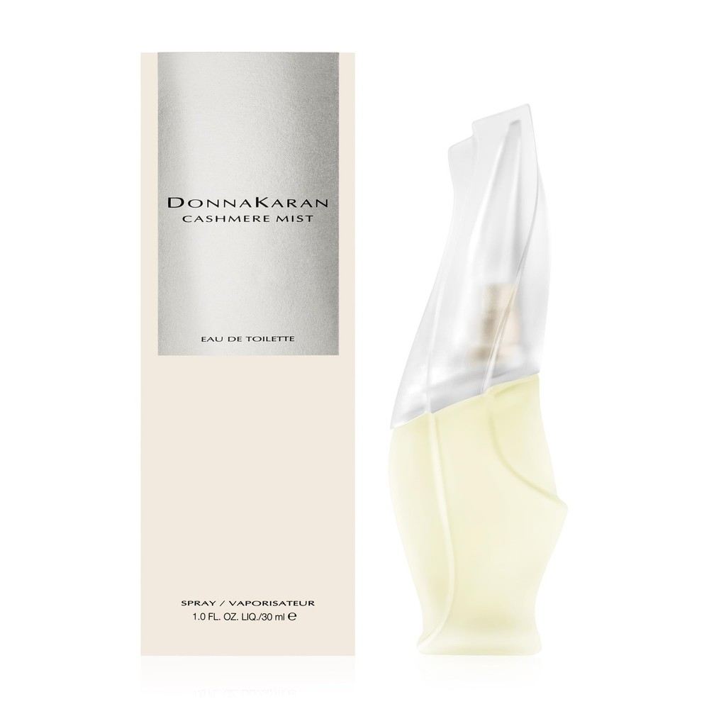 Donna Karan Cashmere Mist EDP Women Soft Floral Amber Scent 1.0 oz Spray
