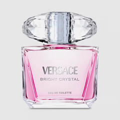 Versace Bright Crystal Eau de Toilette Spray, Regular Size 3 oz