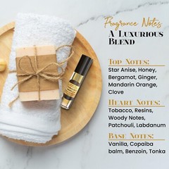 MOBETTER FRAGRANCE OILS Tobacco Vanilla Parfume Body Oil for Unisex
