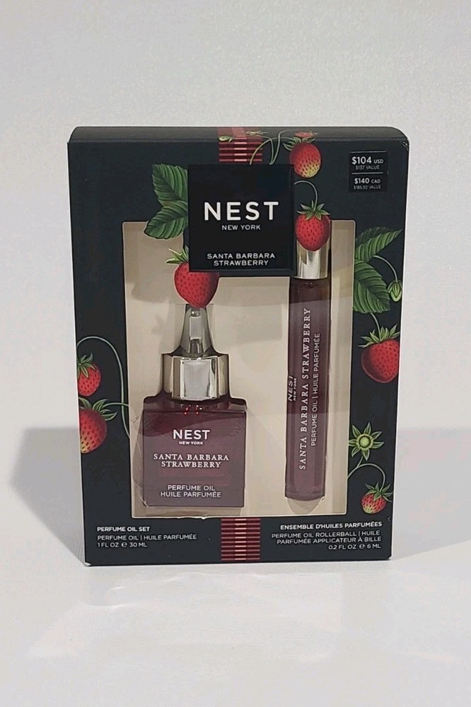 Nest New York Santa Barbara Strawberry Perfume Oil Set of 2