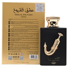 Ishq Al Shuyukh Gold by Lattafa perfume for unisex EDP 3.3 3.4 oz New in Box
