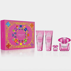 Versace Bright Crystal Absolu Eau de Parfum EDP Spray 3 oz Gift Set RETAIL $203