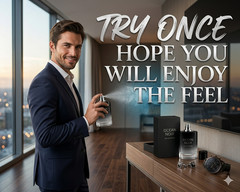 Men’s Premium Aquatic Fragrance 100ml Fresh Marine Long Lasting Cologne Luxury