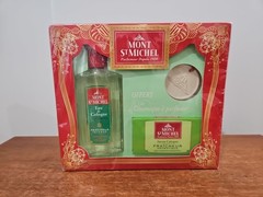 Rare Mont St Michel Eau de Cologne Haute Authentic 250 ml & Savon Cologne NEW