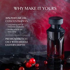 EMBAROUGE MONARK Men’s Fragrance | Perfume for Men | Apple Top note | 100 ml