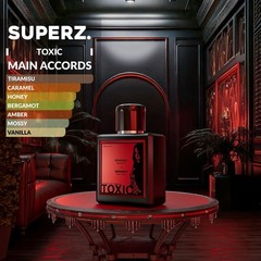 TOXIC BY SUPERZ BUDAPEST 50ML.PARFUM. UNISEX. USA SELLER