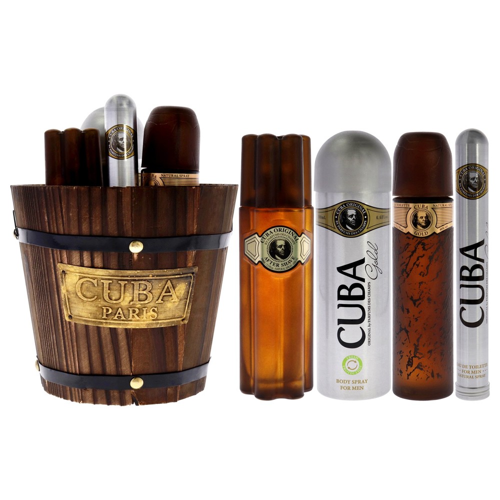 Cuba Gold by Cuba for Men – 4 Pc Gift Set
