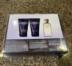 VERSACE The Dreamer 3pc Gift Set Foaming Gel Aftershave Balm Eau De Toilette New