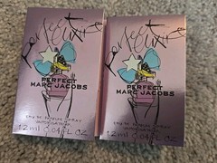 New Marc Jacobs Perfect Elixir Eau De Parfum 1.2ml Sample Spray X 2