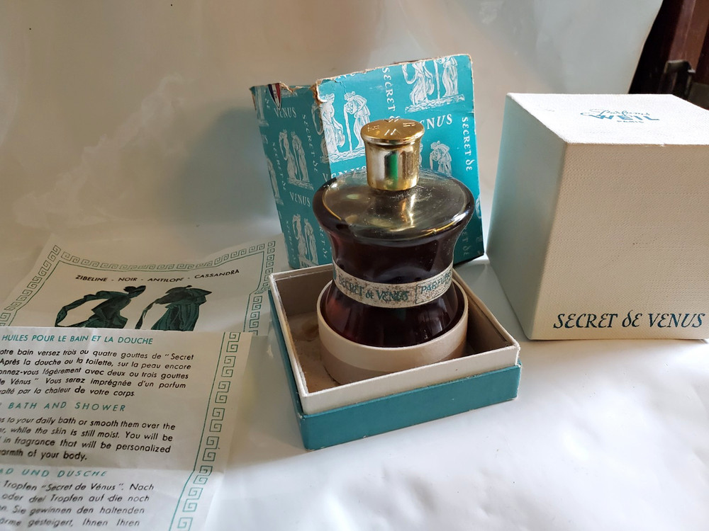 Weil Secret de Venus Antilope Bath Oil (Huile De Bain) Rare 2 fl oz Bottle