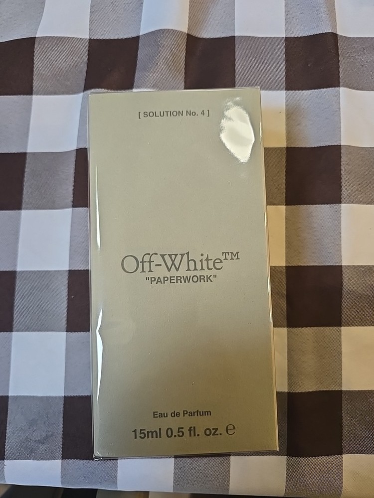 Bundle 3: Off-White Solution EDP Perfume Travel Spray: No 1,2,4 0.5oz 15 ml NIB